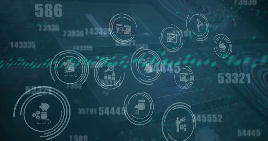 digital interface concepts with data processing overlay - Free Images, Stock Photos and Pictures on Pikwizard.com