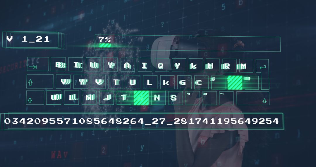 Virtual Reality Experimentation with Digital Interface Overlay