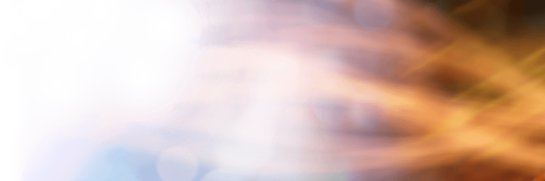 Abstract Sunset Sky on Transparent Background