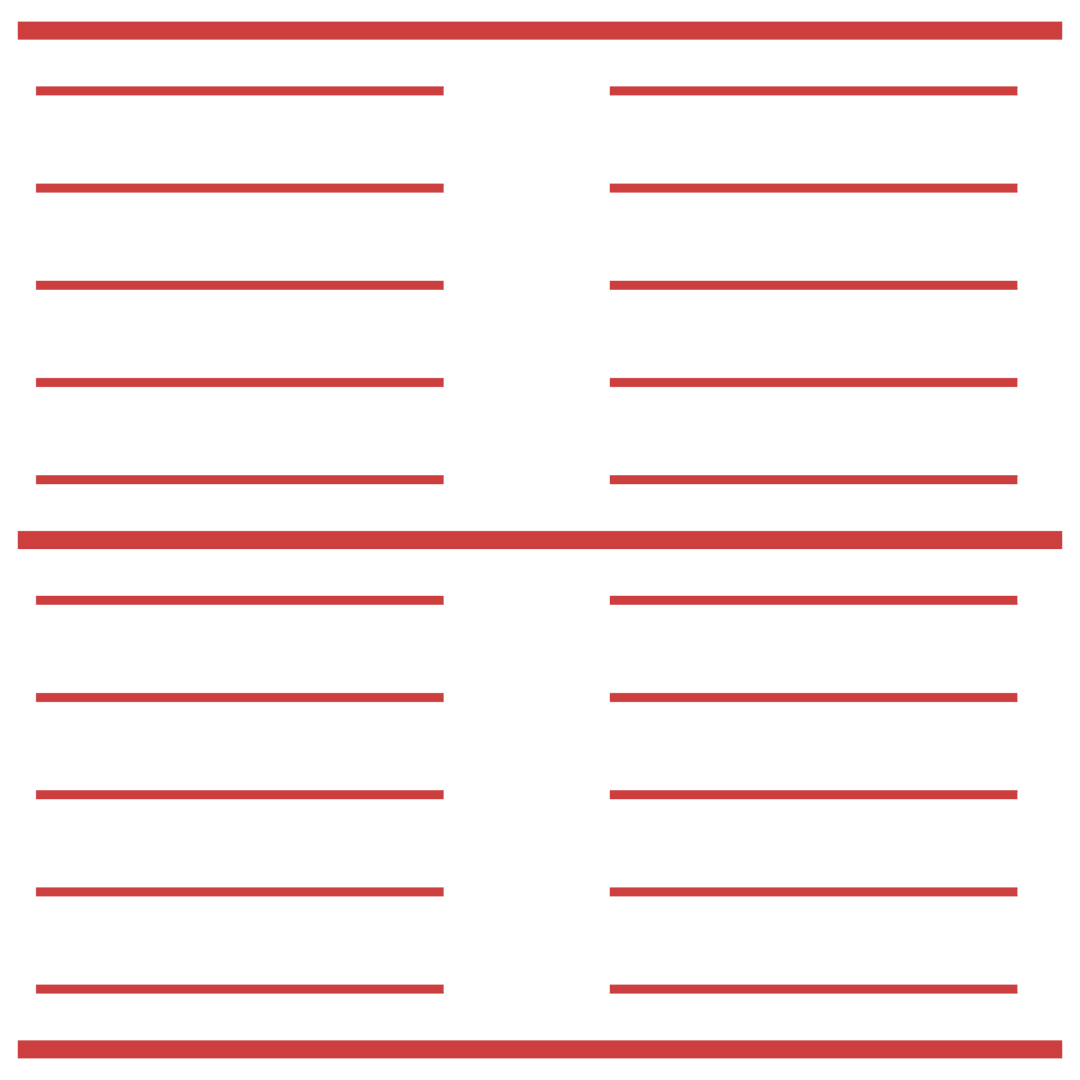 Geometric Red Line Pattern on Transparent Background