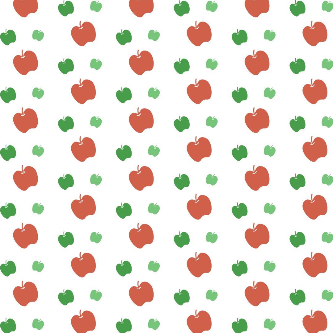 Seamless Pattern of Red and Green Apples on Transparent Background - Download Free Stock Images Pikwizard.com