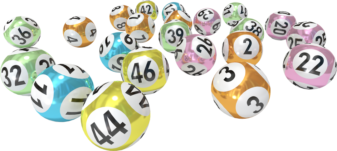 Transparent Multicolored Lottery Balls with Numbers Falling - Download Free Stock Images Pikwizard.com