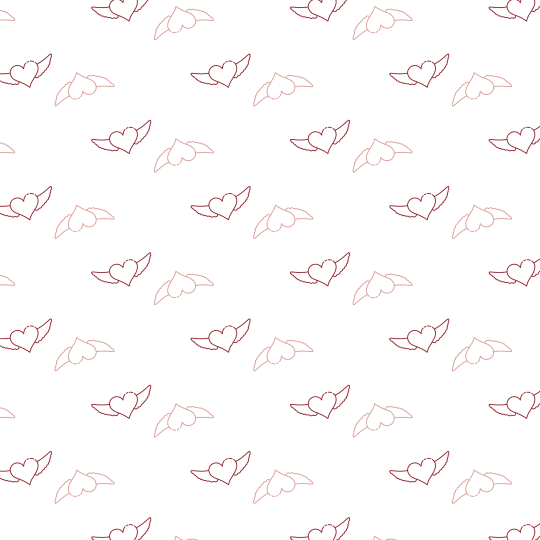 Repeating Red Heart Pattern on Transparent Background for Creative Use - Download Free Stock Images Pikwizard.com