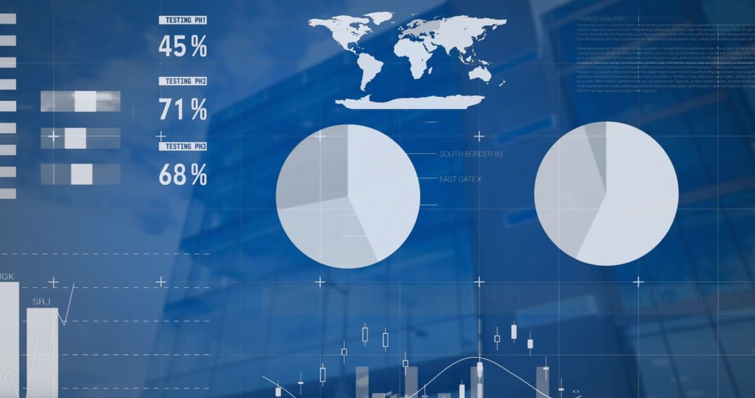 Global Financial Data Interfaces with Digital Dashboards