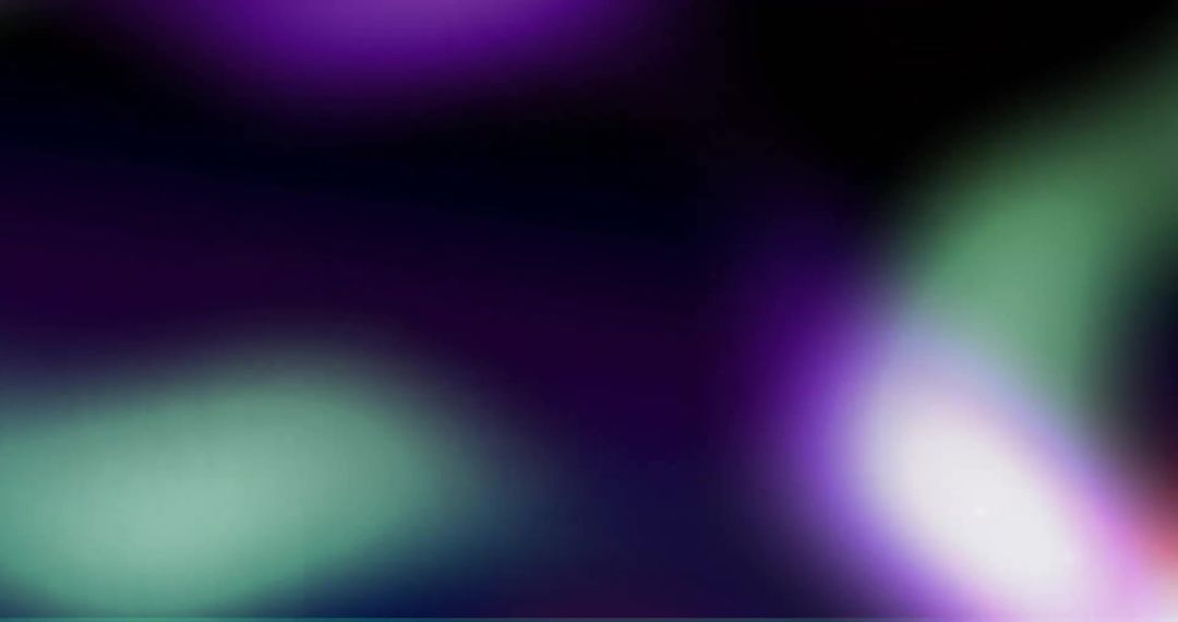 Blurry Lights on Purple Background Creating Dreamy Atmosphere