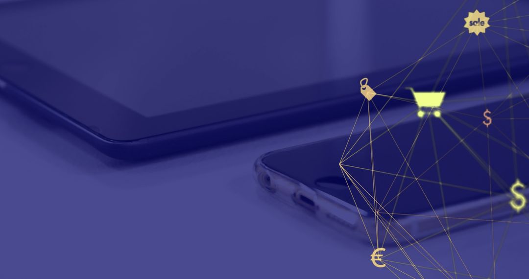 Digital Networking Concept with Tablet and Smartphone