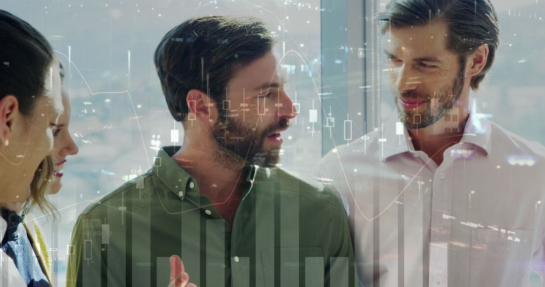 Business Networking with Financial Data Overlay