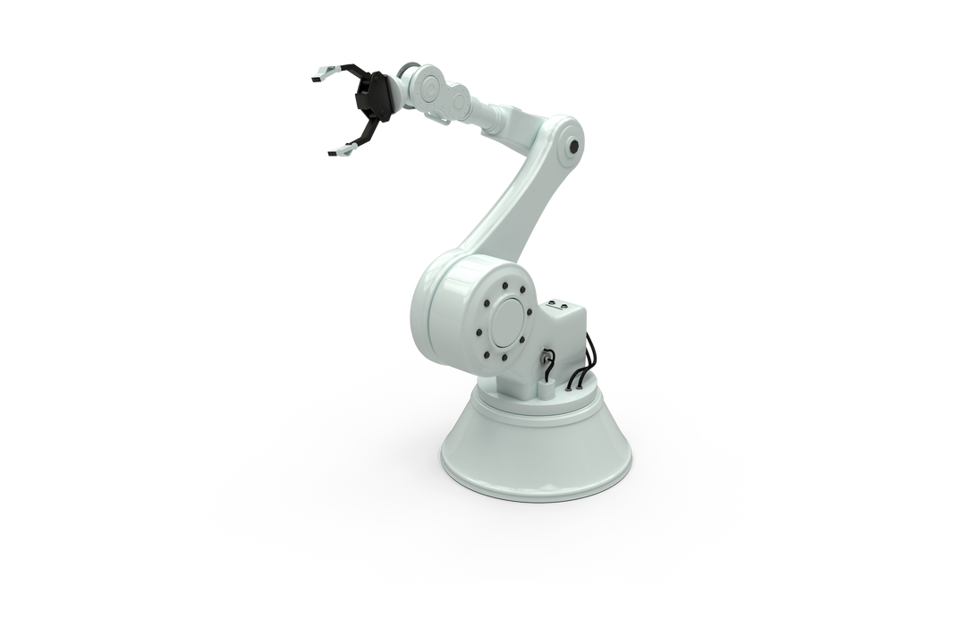 Industrial Robotic Arm on Transparent Background - Download Free Stock Images Pikwizard.com