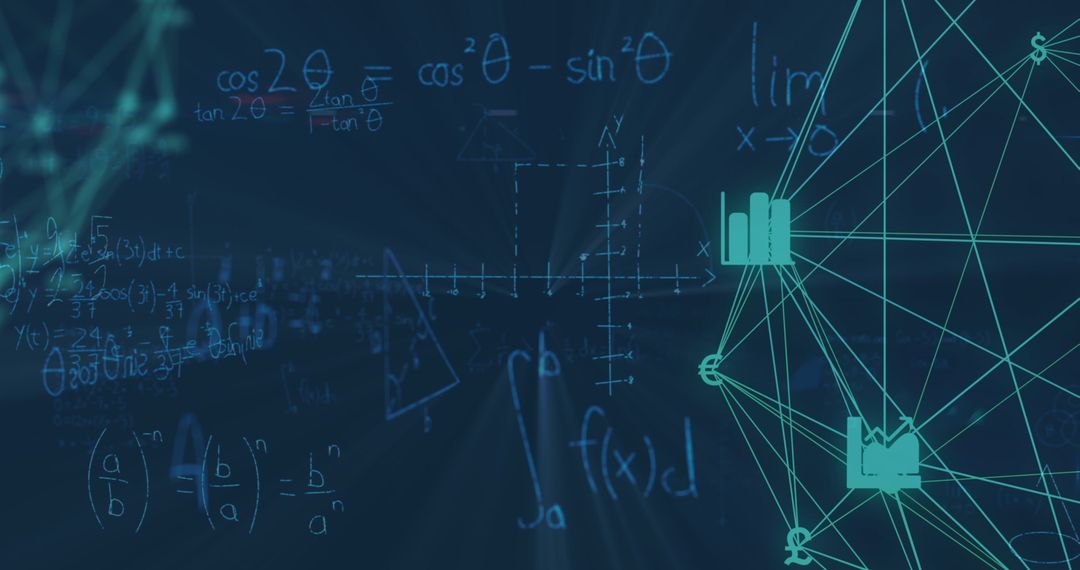 Digital Analytics Representation with Mathematical Equations and Graphs