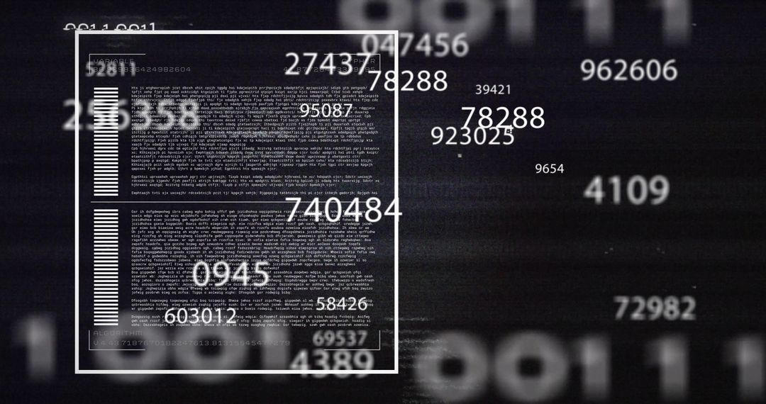 Digital currency and data processing concept