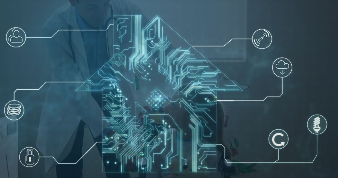 Digital Medical Interface and Data Flow with Doctor and Patient