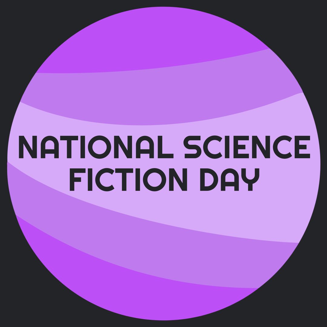 National Science Fiction Day Celebratory Graphic