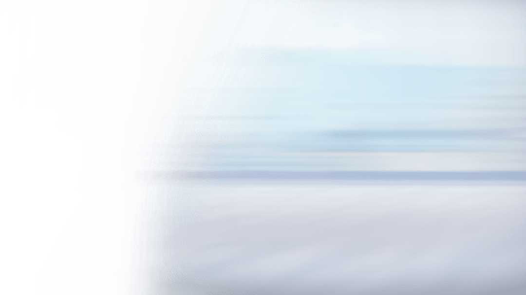Abstract Blue White Blur on Transparent Background
