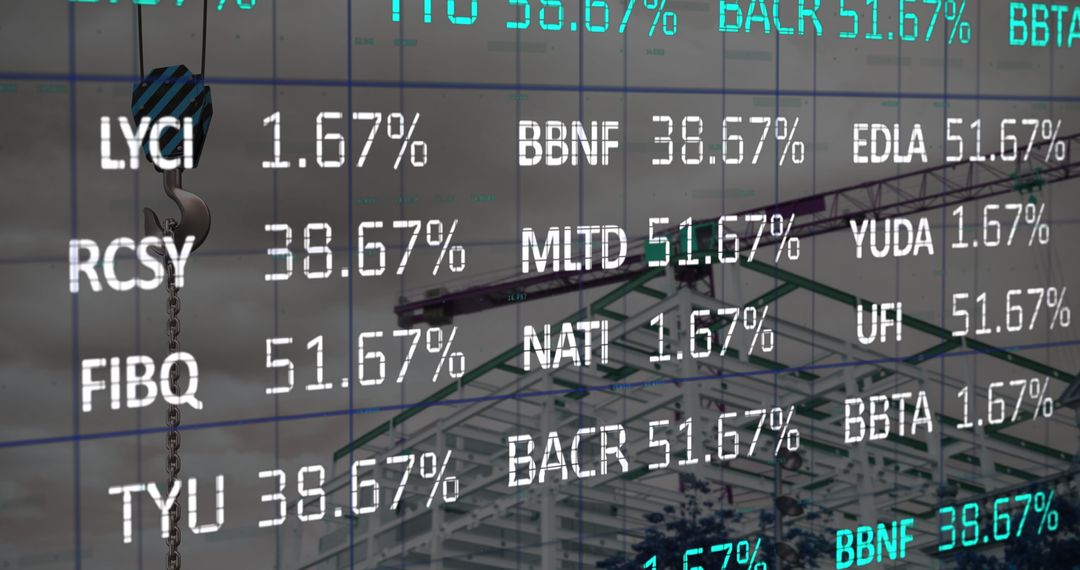Construction and Financial Data Overlay Screener