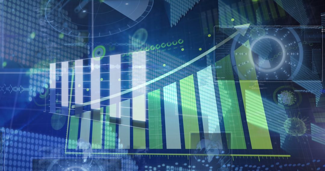 Rising Financial Graphs with Digital Stats and World Connectivity