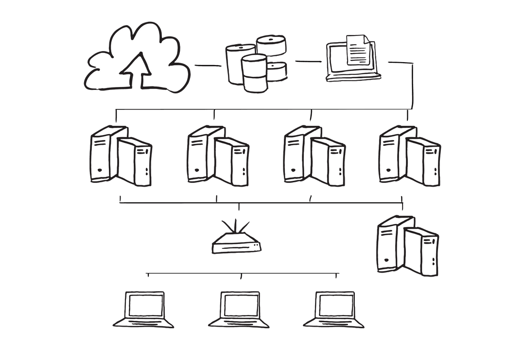 Transparent Digital Cloud Connectivity with Network Icons