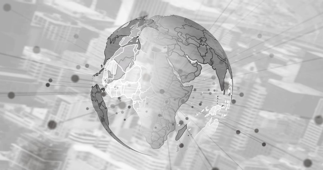 Global Networking and Business Connectivity Concept