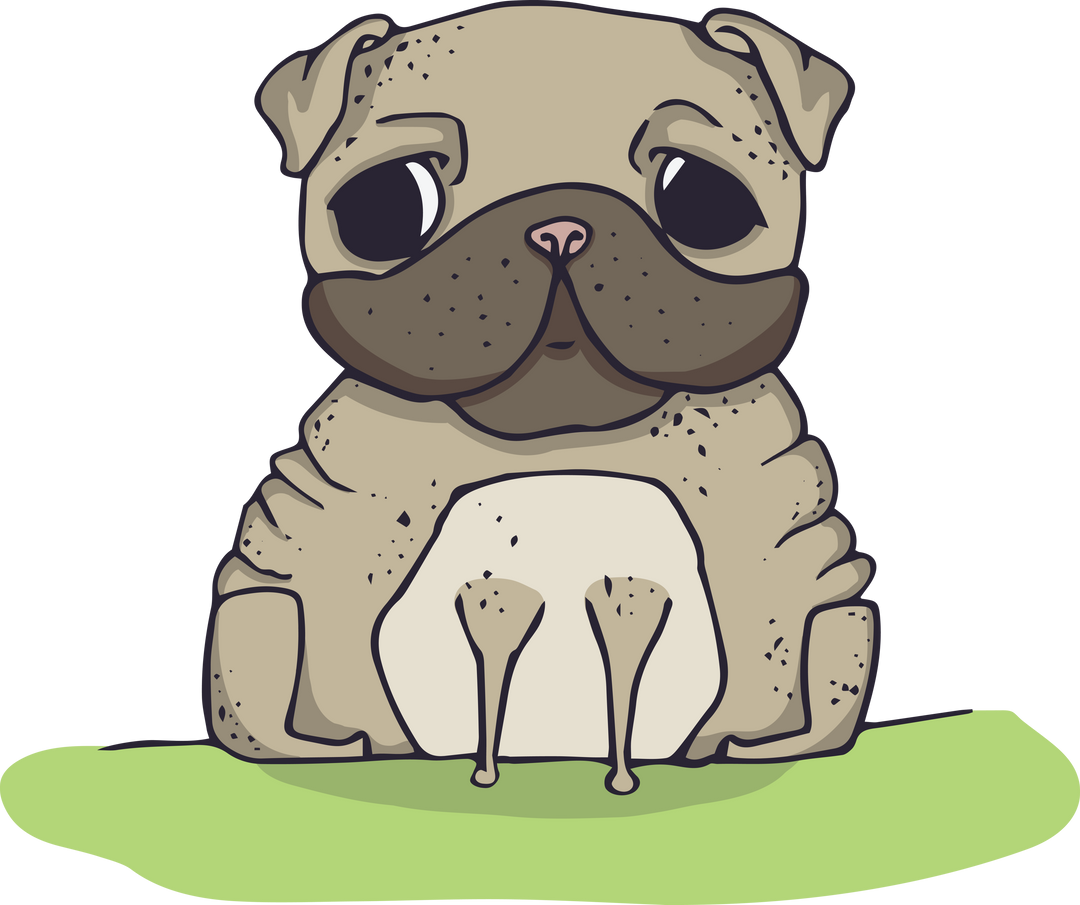 Cute Puppy Illustration Visual on Transparent Background for Animal Graphics - Download Free Stock Images Pikwizard.com