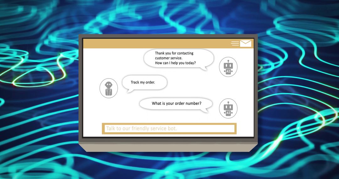 AI Data Processing Interface on Futuristic Background