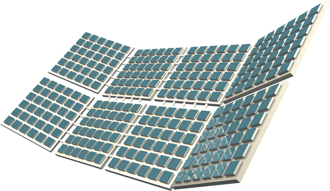 Transparent Photovoltaic Panels Illustration Isolated on Background - Download Free Stock Images Pikwizard.com