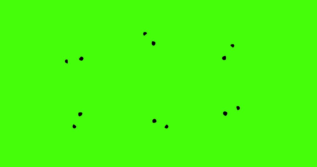 Inward Arrows on Green Background: Movement and Direction Concept