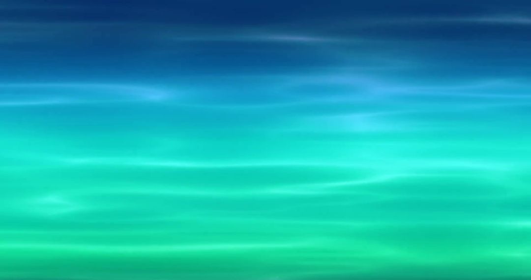 Vibrant Light Trails Transforming Over Illuminated Green Background