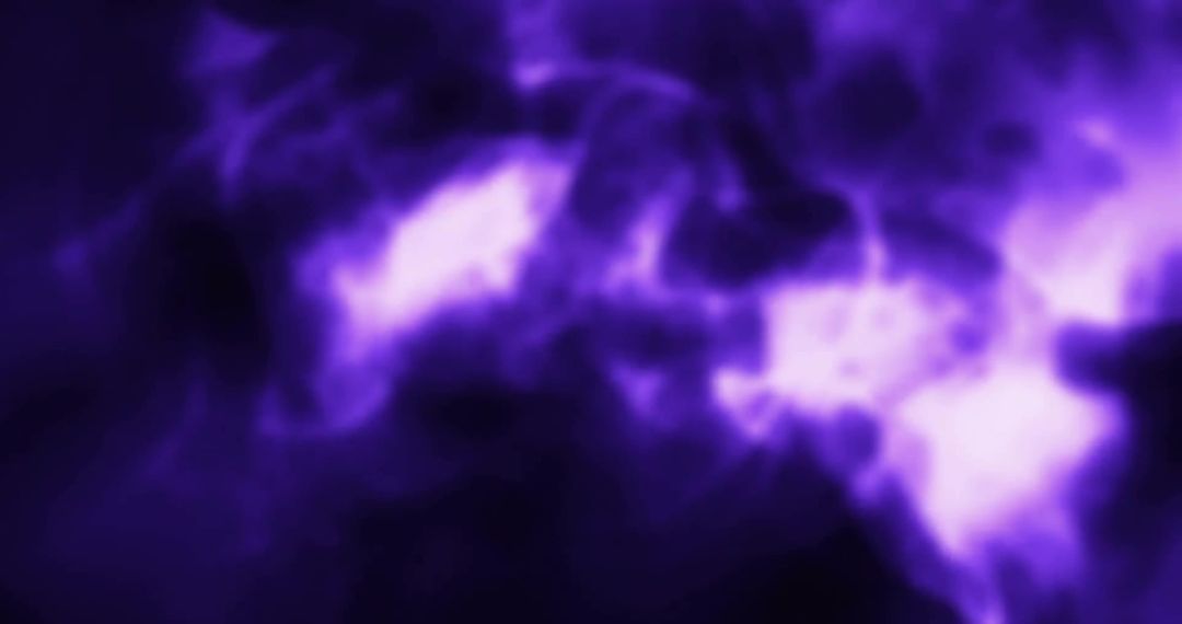 Glowing Purple Light Trails on Dark Background