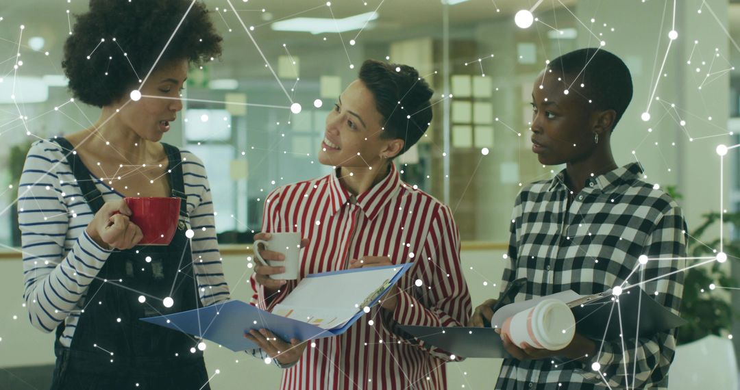 Diverse Team Engaging in Technology Empowered Collaboration