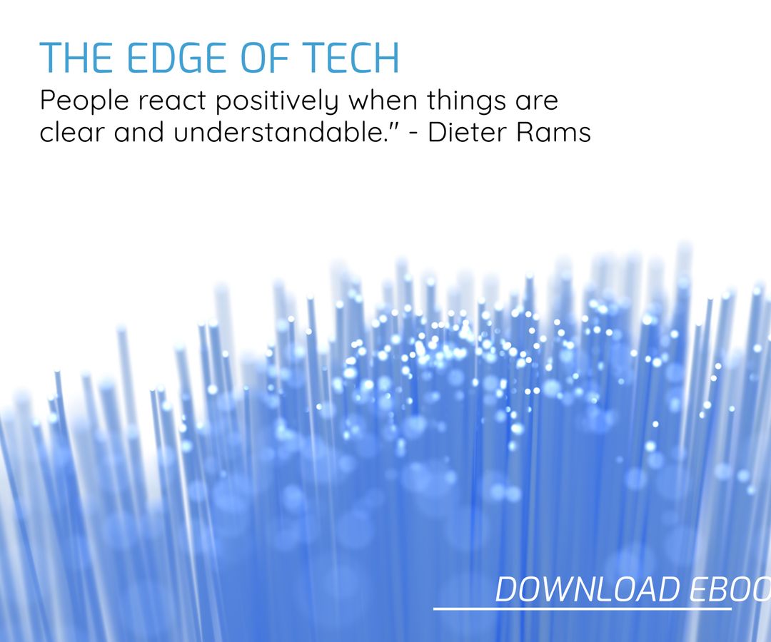 Glowing Blue Fiber Optics Symbolizing Tech Connectivity