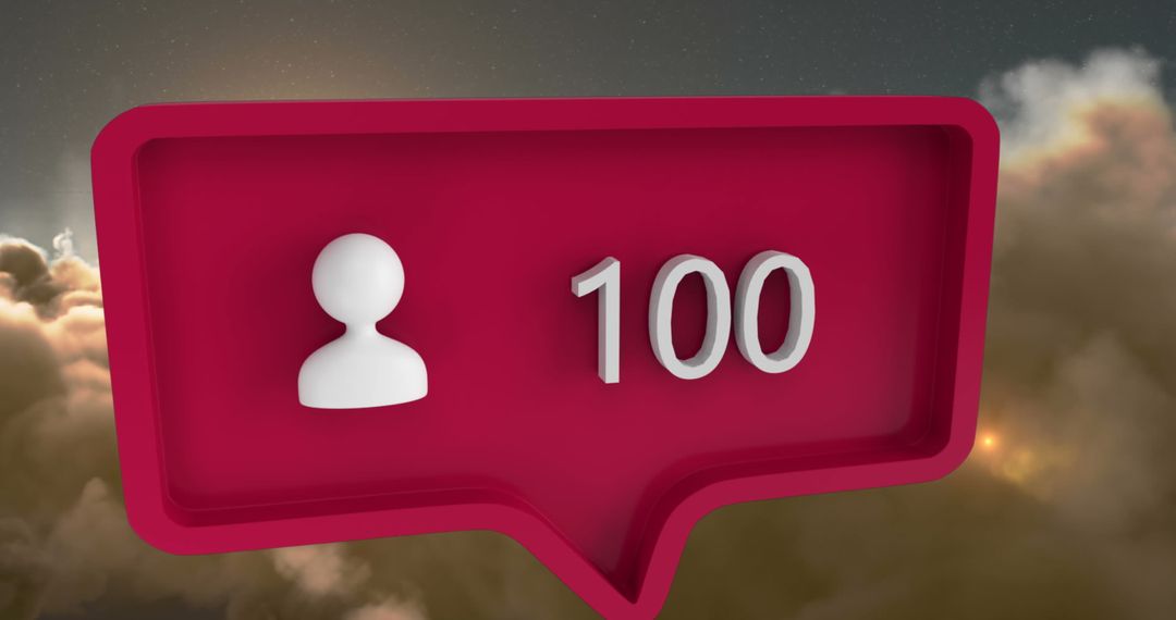 Social Media Subscriber Milestone in Digital Concept Art