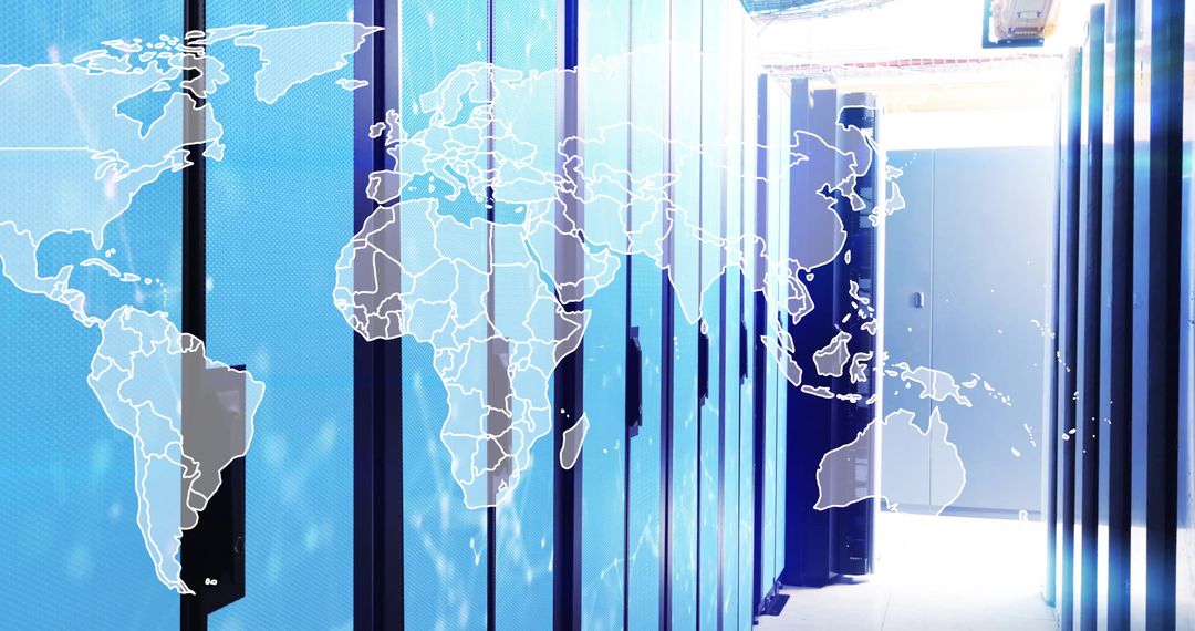 Global Network Connection in Modern Data Center
