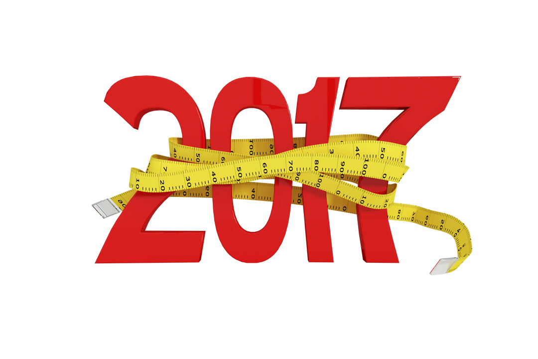 2017 Illustration with Measuring Tape on Transparent Background - Download Free Stock Images Pikwizard.com