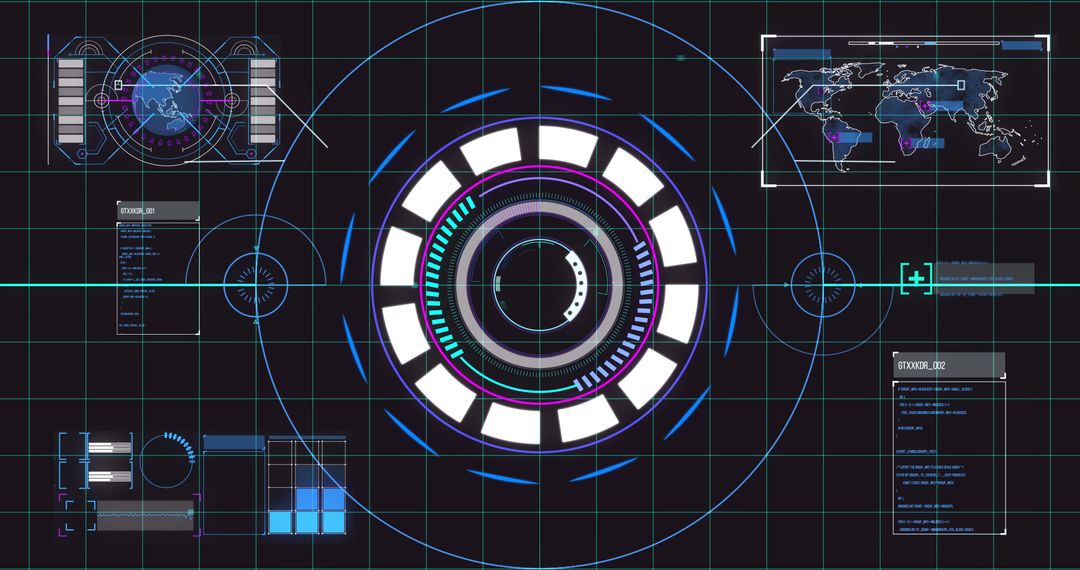Futuristic Global Data Interface with Scanning Elements