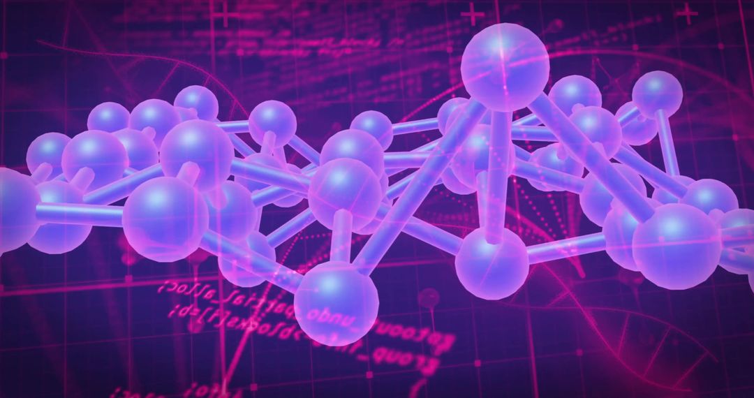 Abstract Molecular Network with Digital Data Elements