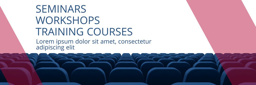 Empty Auditorium Prepared for Educational Events