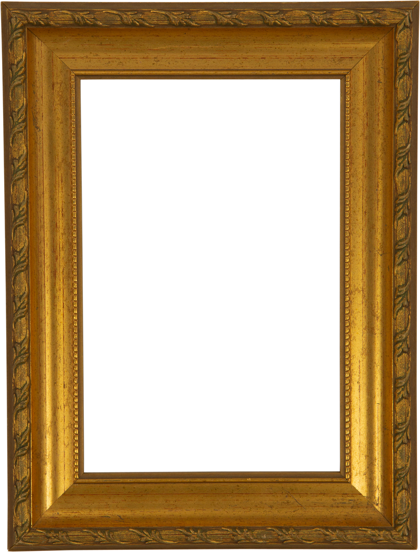 Golden Ornate Picture Frame on Transparent Background - Download Free Stock Images Pikwizard.com