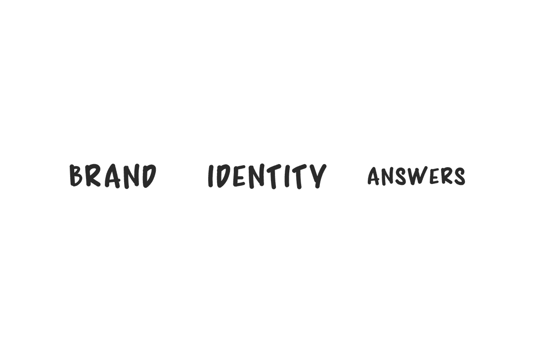 Brand Identity Answers Text on Transparent Background - Download Free Stock Images Pikwizard.com