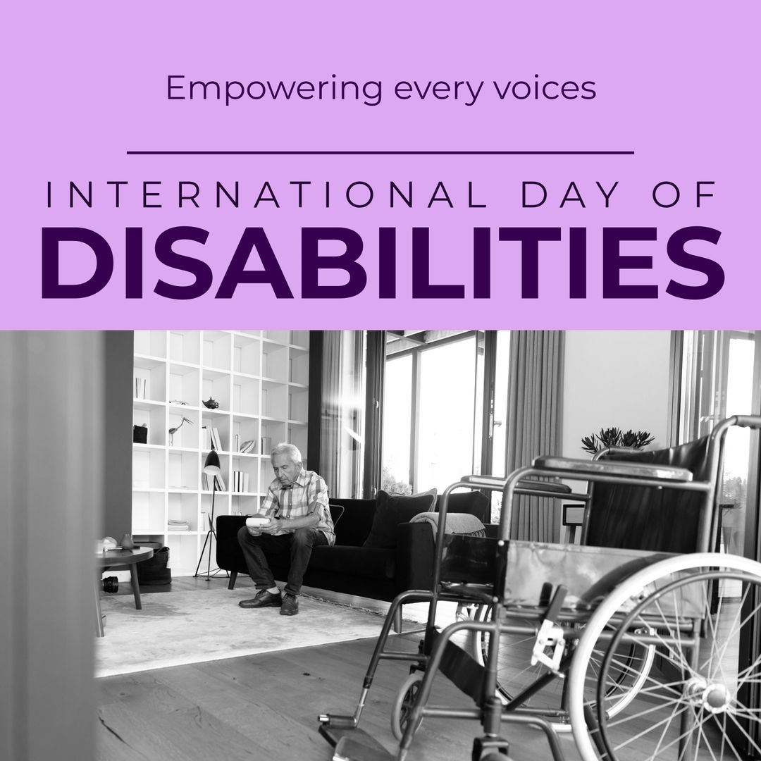 International Day of Disabilities Awareness Concept