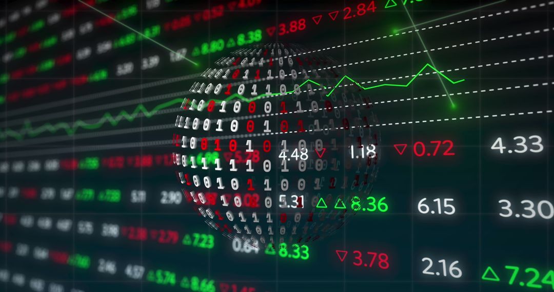 Digital Financial Data and Global Market Visualization