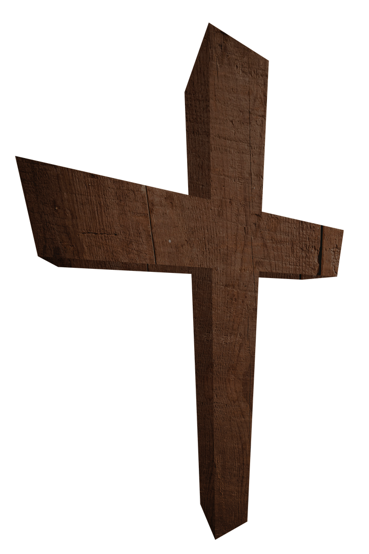 Wooden Christian Cross on Transparent Background, Symbol of Faith and Religion - Download Free Stock Images Pikwizard.com