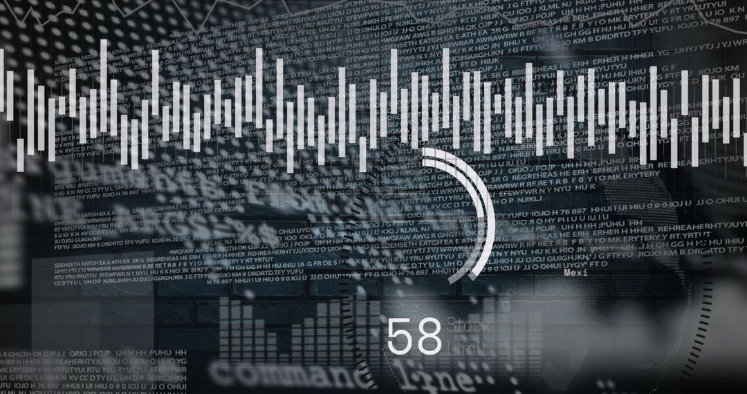 Digital Interface with Data Visualization and Scanning Elements