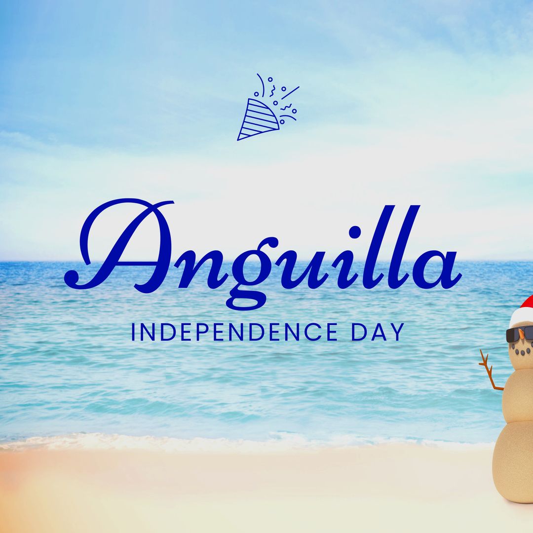 Anguilla Independence Day Celebration on Tropical Beach