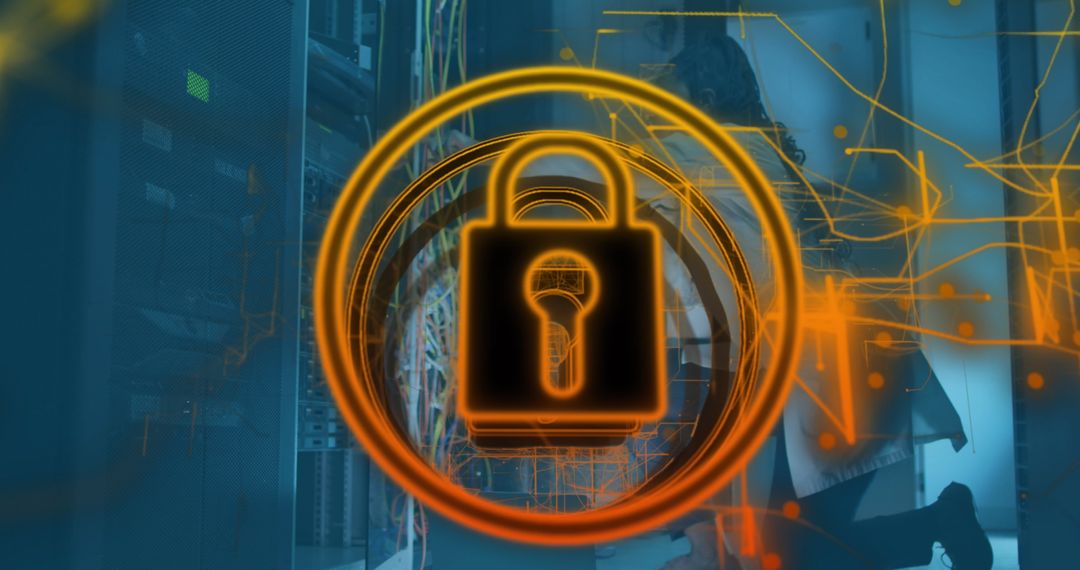 Secure data processing with it professional by computer servers