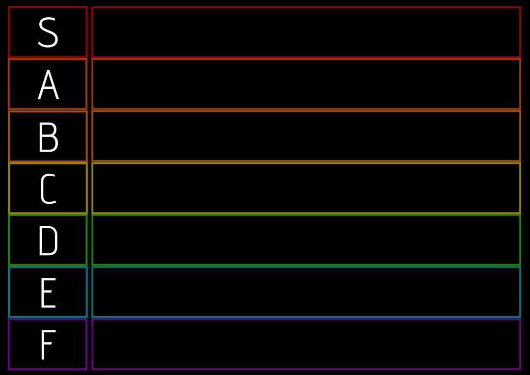 Colorful Rank Chart Template on Dark Background - Download Free Stock Templates Pikwizard.com