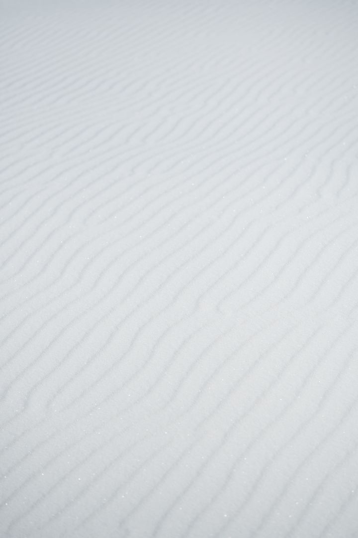 White Sand Dune Ripples Minimal Abstract Texture with Sparkling Granules and Soft Lines