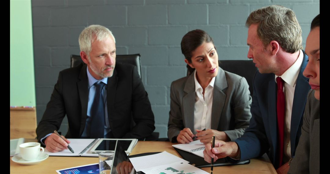 Team Discussion in Modern Office Environment