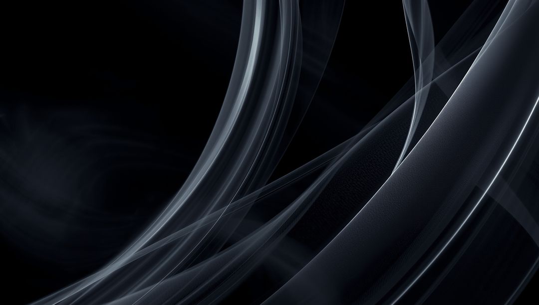 Elegant Flowing Abstract Design with Translucent Bands