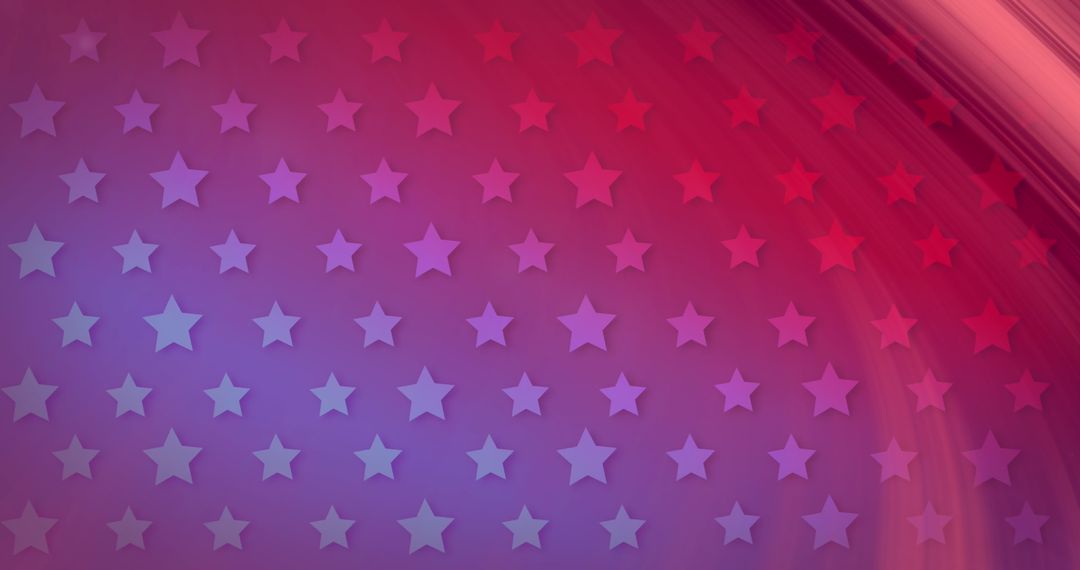 Colorful Abstract Stars Pattern on Gradient Background
