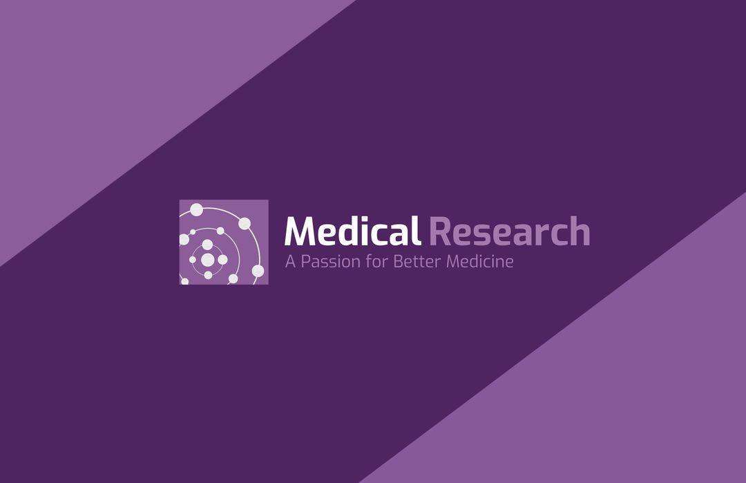 Medical Research Template with Minimalist Design