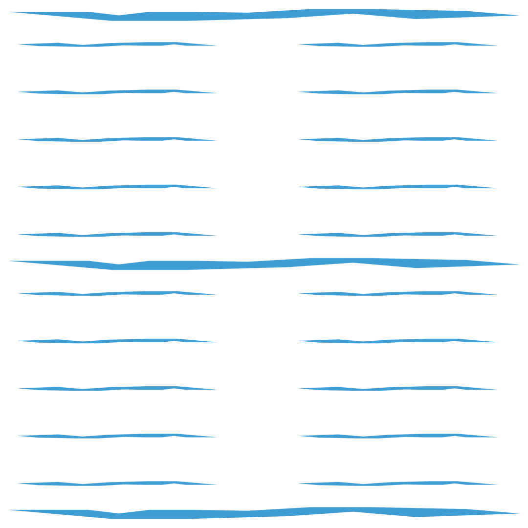 Transparent Modern Blue Horizontal Lines Pattern